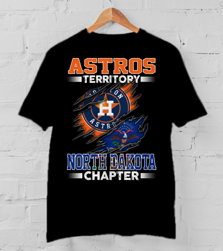Astros Territory Houston Astros North Dakota Chapter T-Shirt