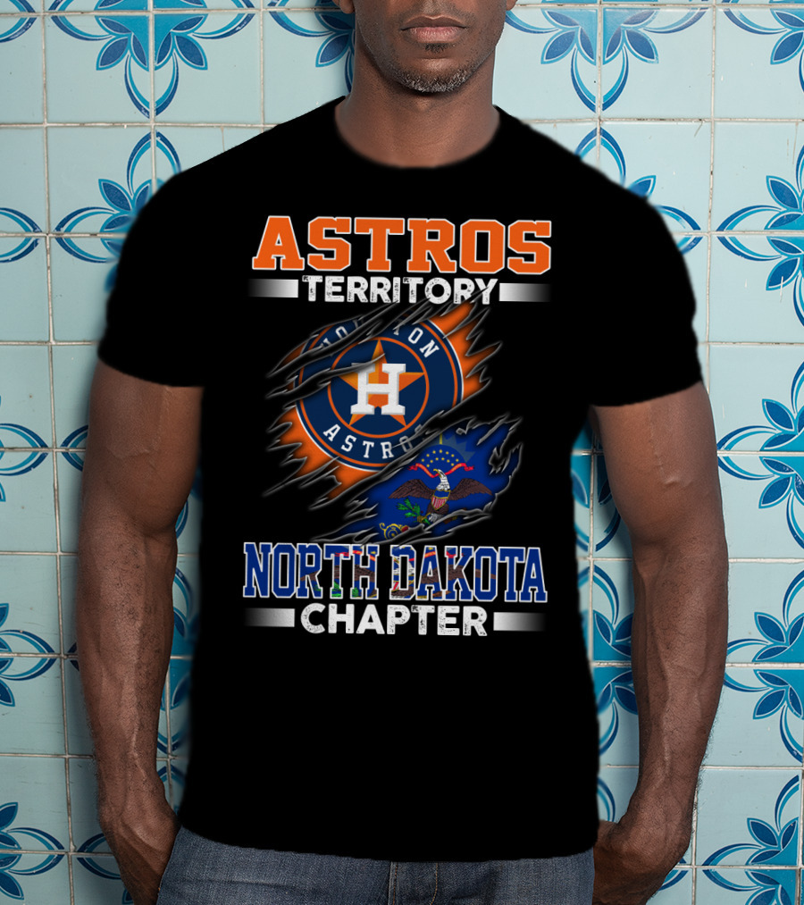 Astros Territory Houston Astros North Dakota Chapter T-Shirt