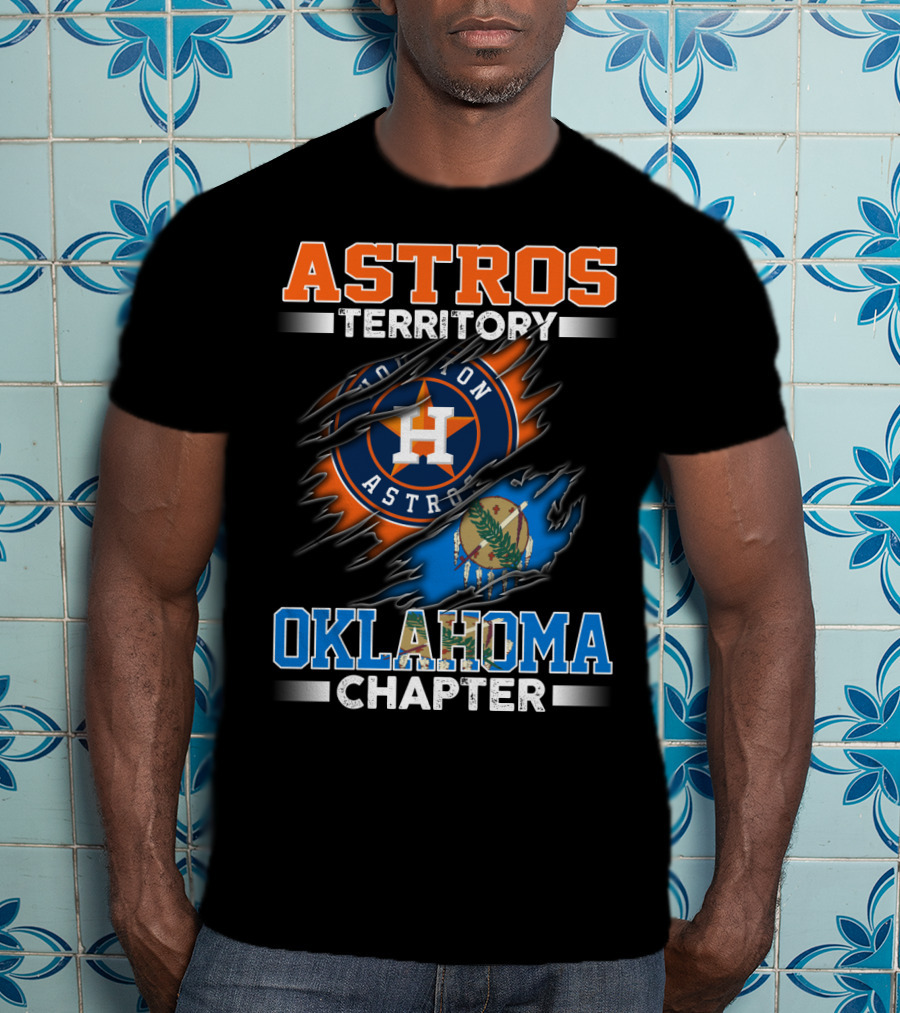 Astros Territory Houston Astros Oklahoma Chapter T-Shirt