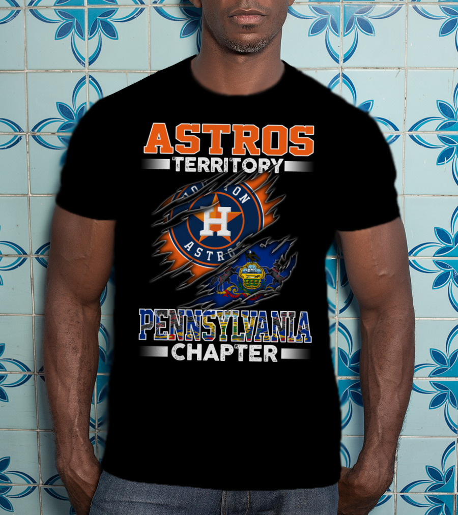 Astros Territory Houston Astros Pennsylvania Chapter T-Shirt