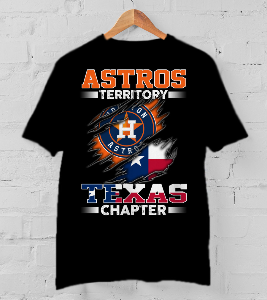 Astros Territory Houston Astros Texas Chapter T-Shirt
