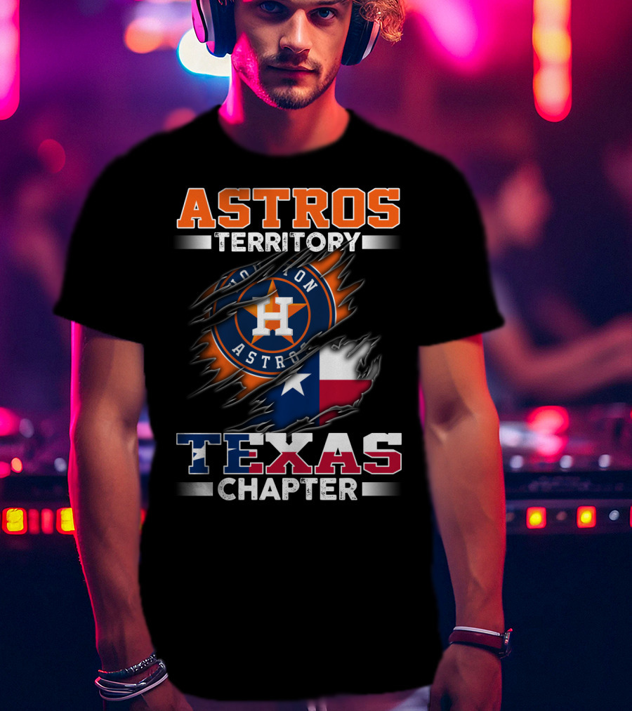 Astros Territory Houston Astros Texas Chapter T-Shirt