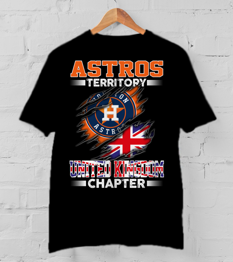 Astros Territory Houston Astros United Kingdom Chapter T-Shirt