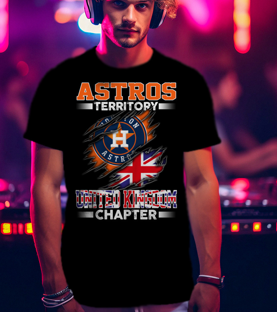Astros Territory Houston Astros United Kingdom Chapter T-Shirt