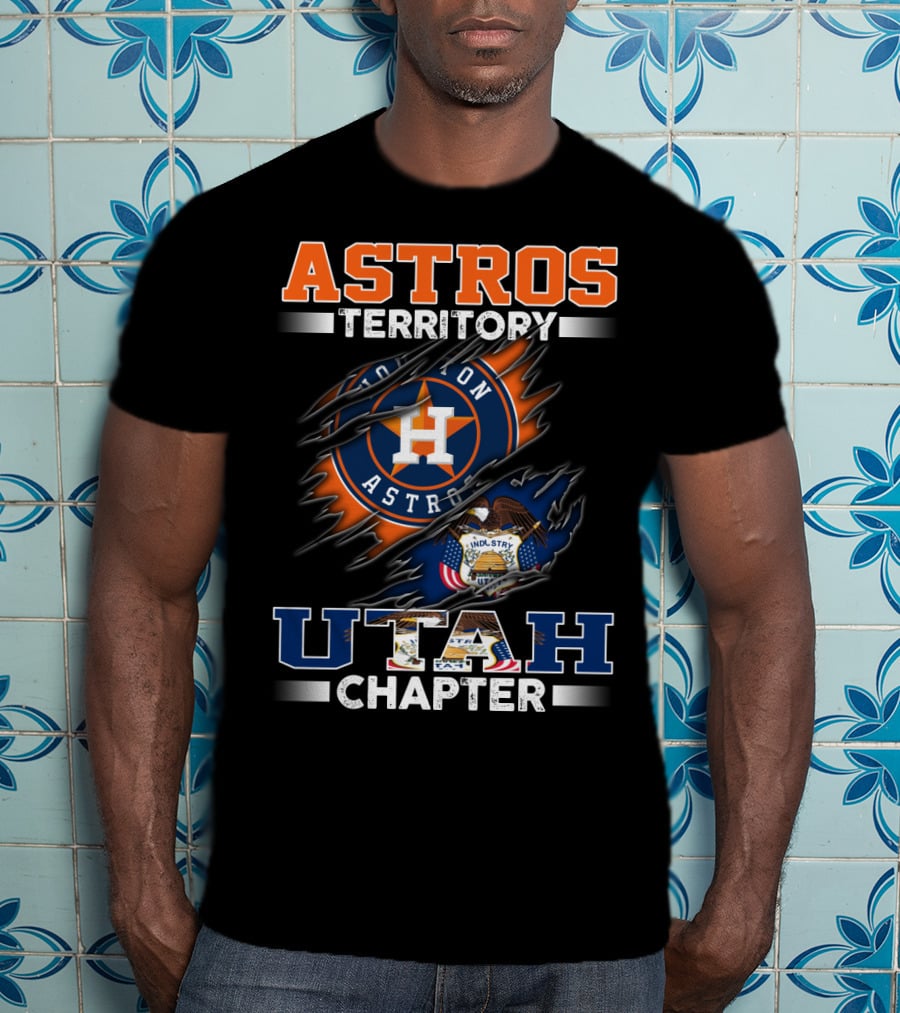 Astros Territory Houston Astros Utah Chapter T-Shirt
