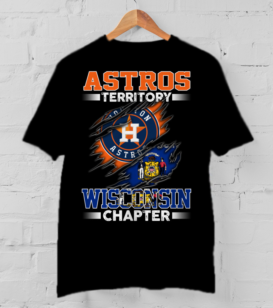 Astros Territory Houston Astros Wisconsin Chapter T-Shirt