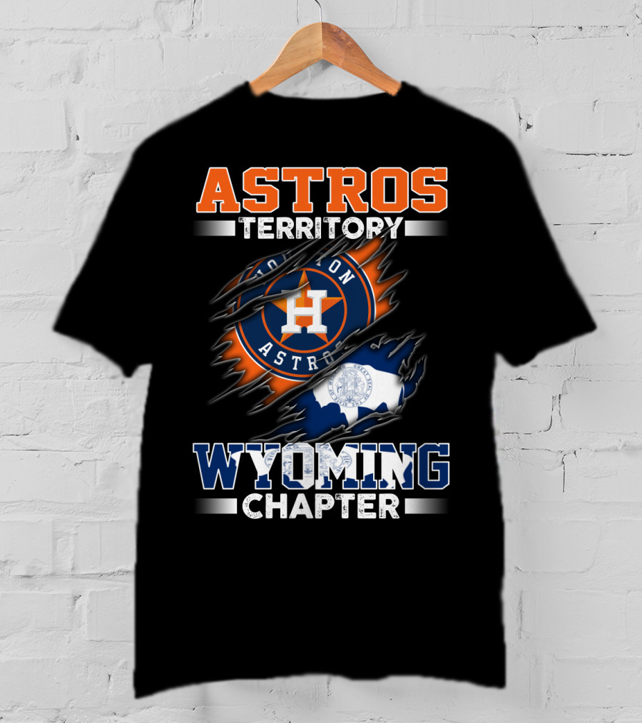 Astros Territory Houston Astros Wyoming Chapter T-Shirt