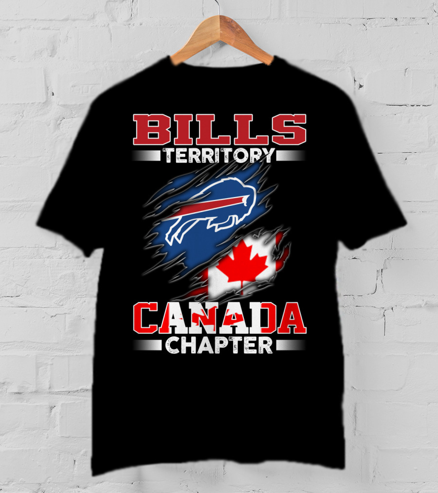 BILLS Territory Canada Chapter Buffalo Bills T-Shirt