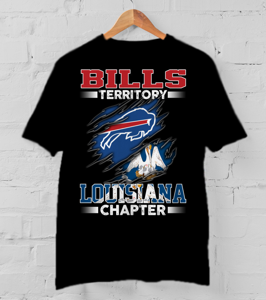 BILLS Territory Louisiana Chapter Buffalo T-Shirt