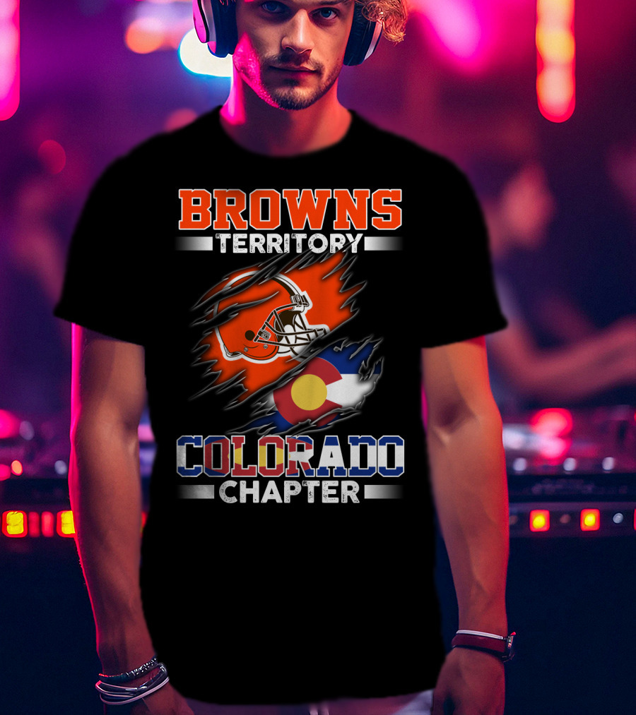 Browns Territory Colorado Chapter T-Shirt
