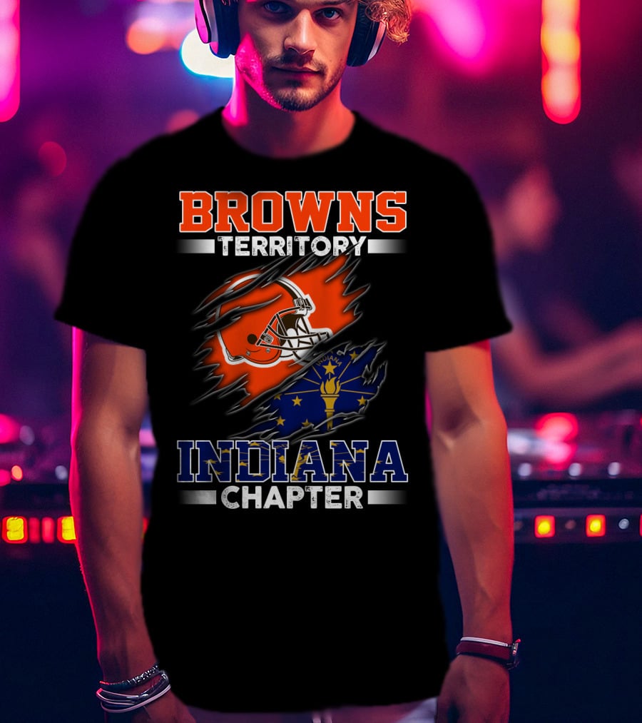 Browns Territory Indiana Chapter T-Shirt