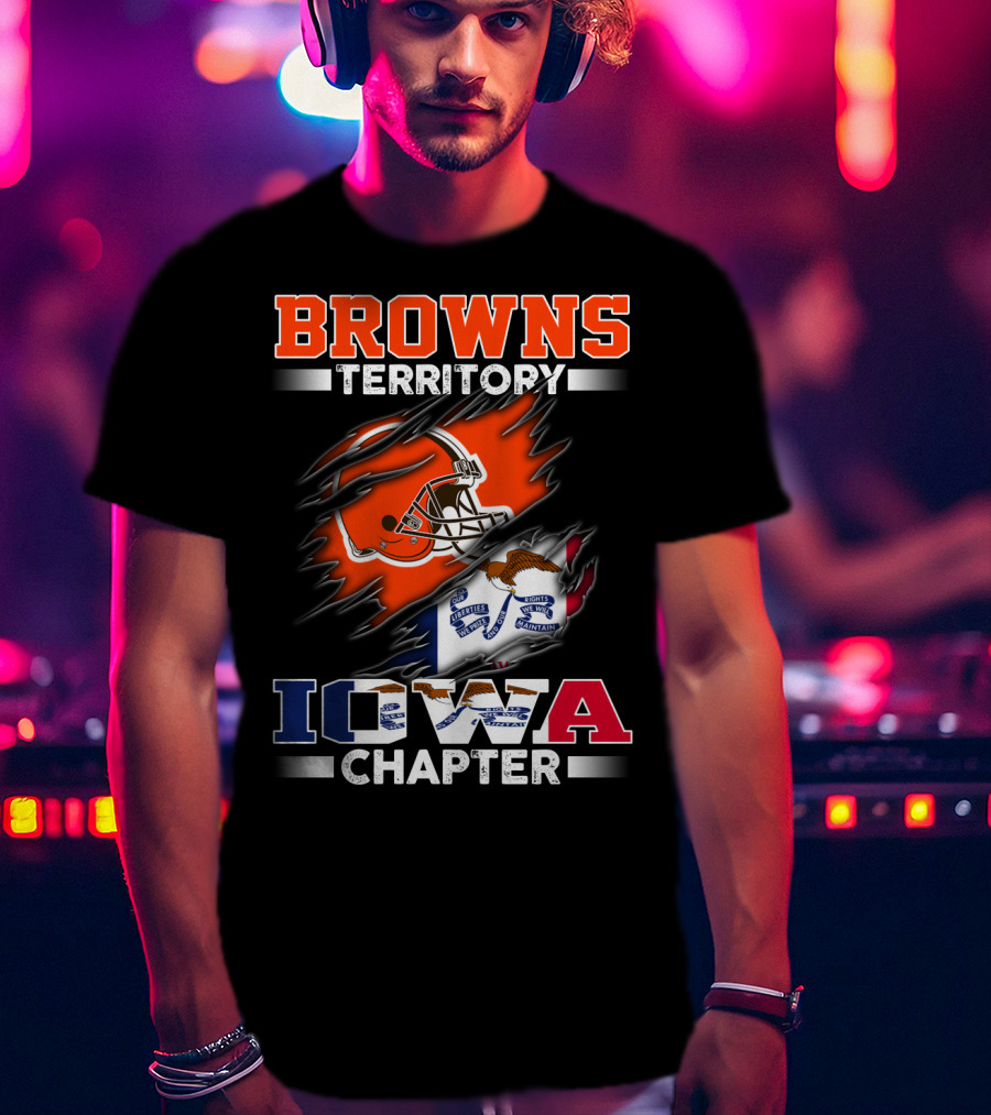 BROWNS Territory Iowa Chapter T-Shirt