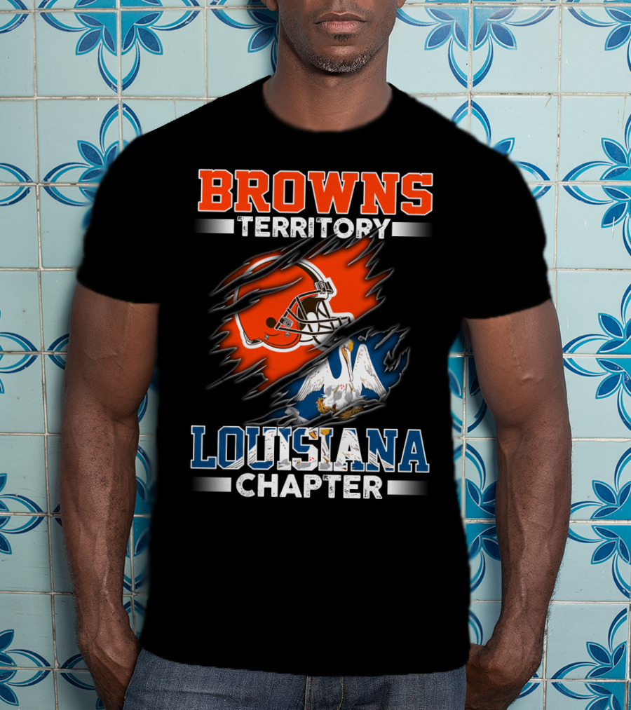 Browns Territory Louisiana Chapter T-Shirt