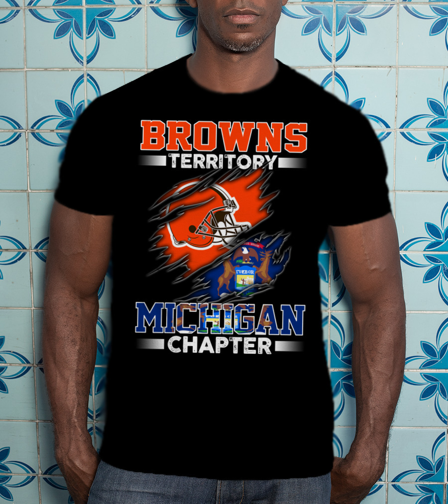 Browns Territory Michigan Chapter T-Shirt