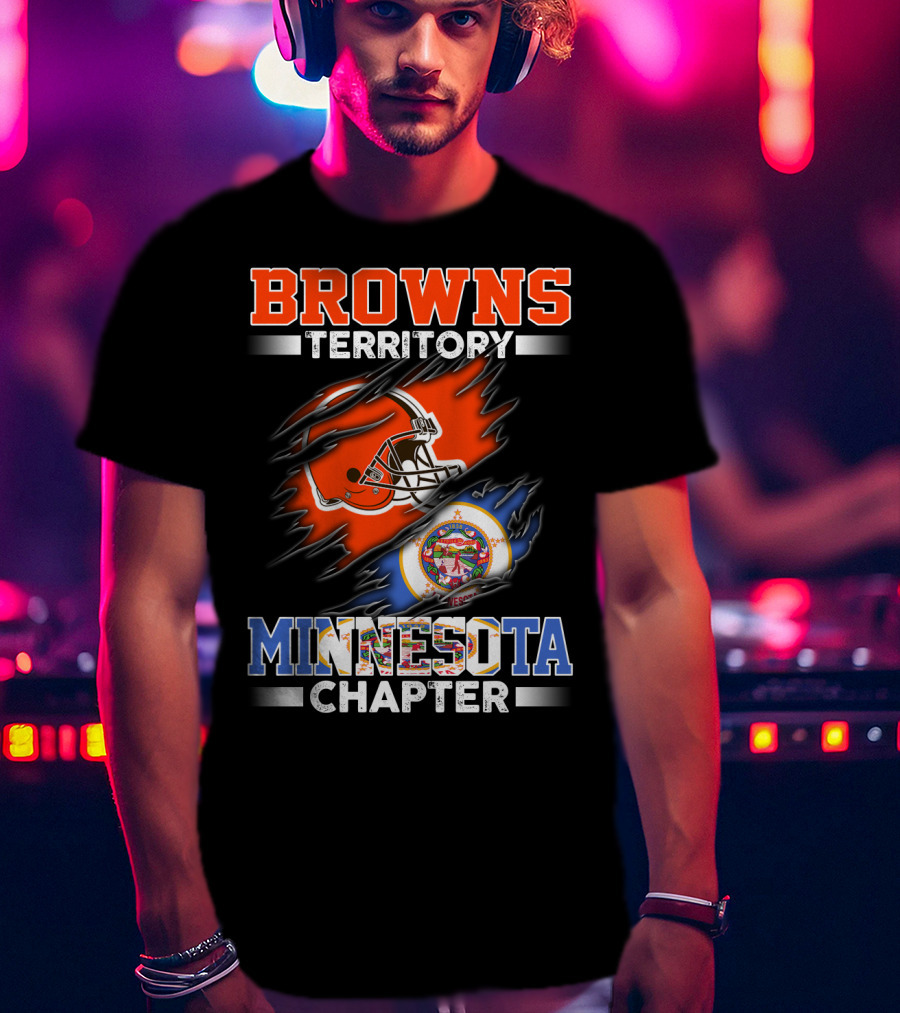Browns Territory Minnesota Chapter T-Shirt