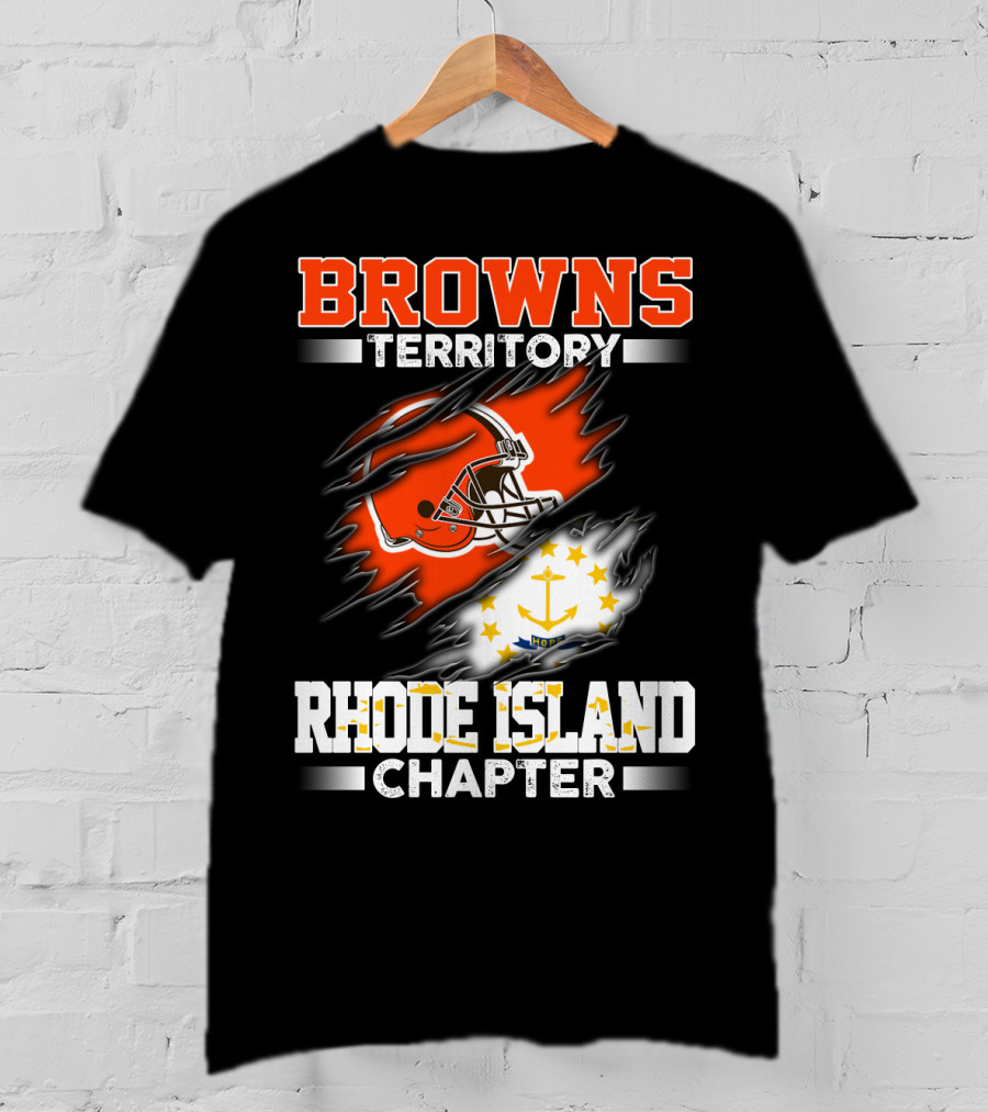 Browns Territory Rhode Island Chapter T-Shirt