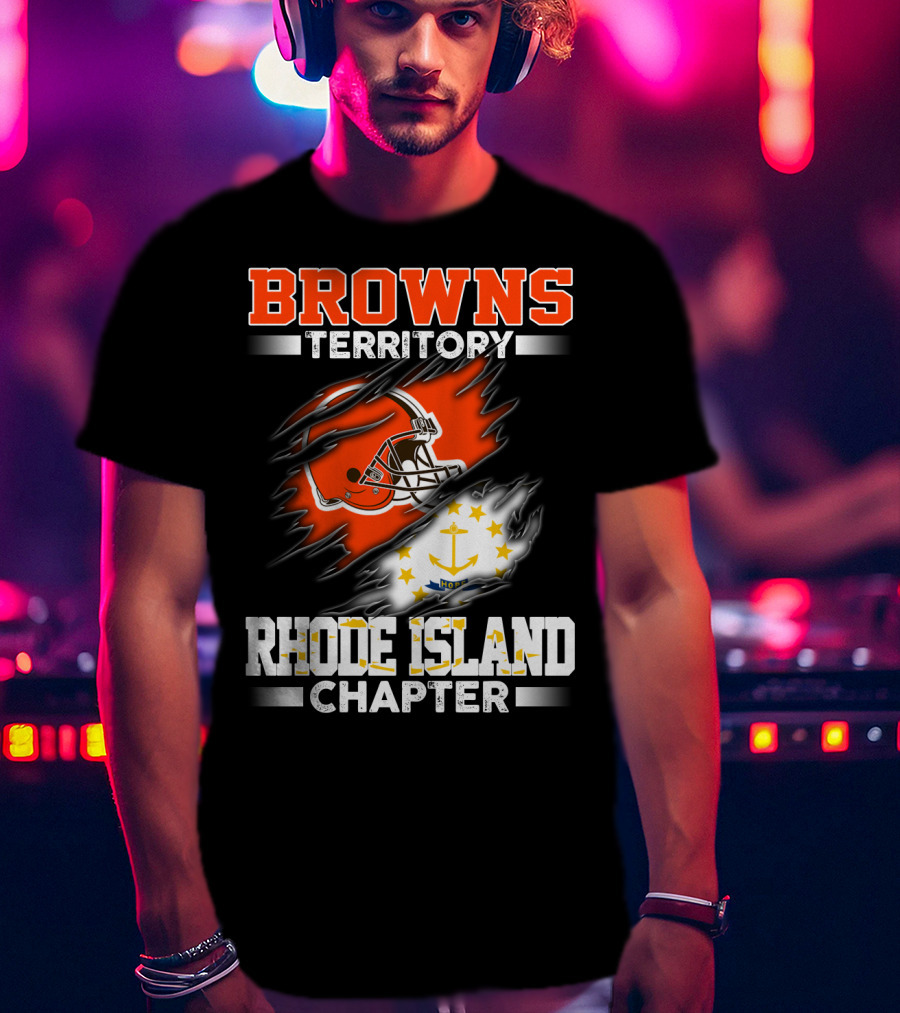 Browns Territory Rhode Island Chapter T-Shirt