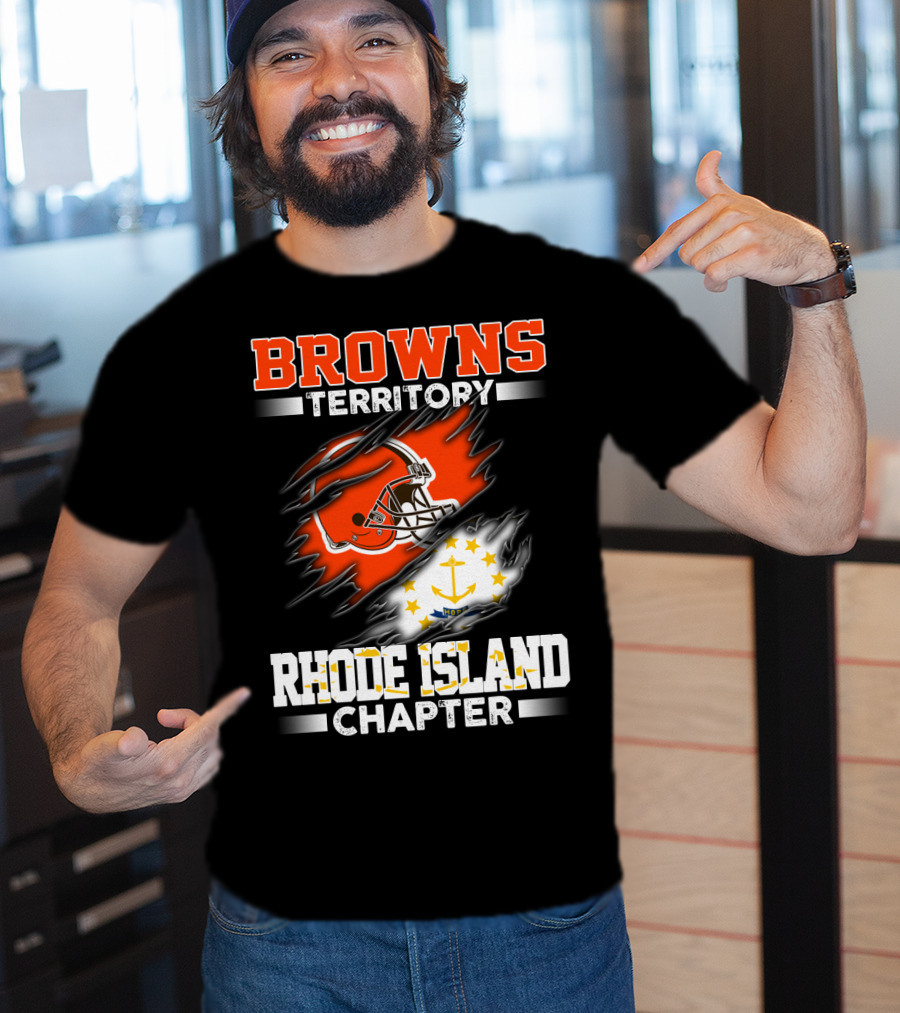 Browns Territory Rhode Island Chapter T-Shirt