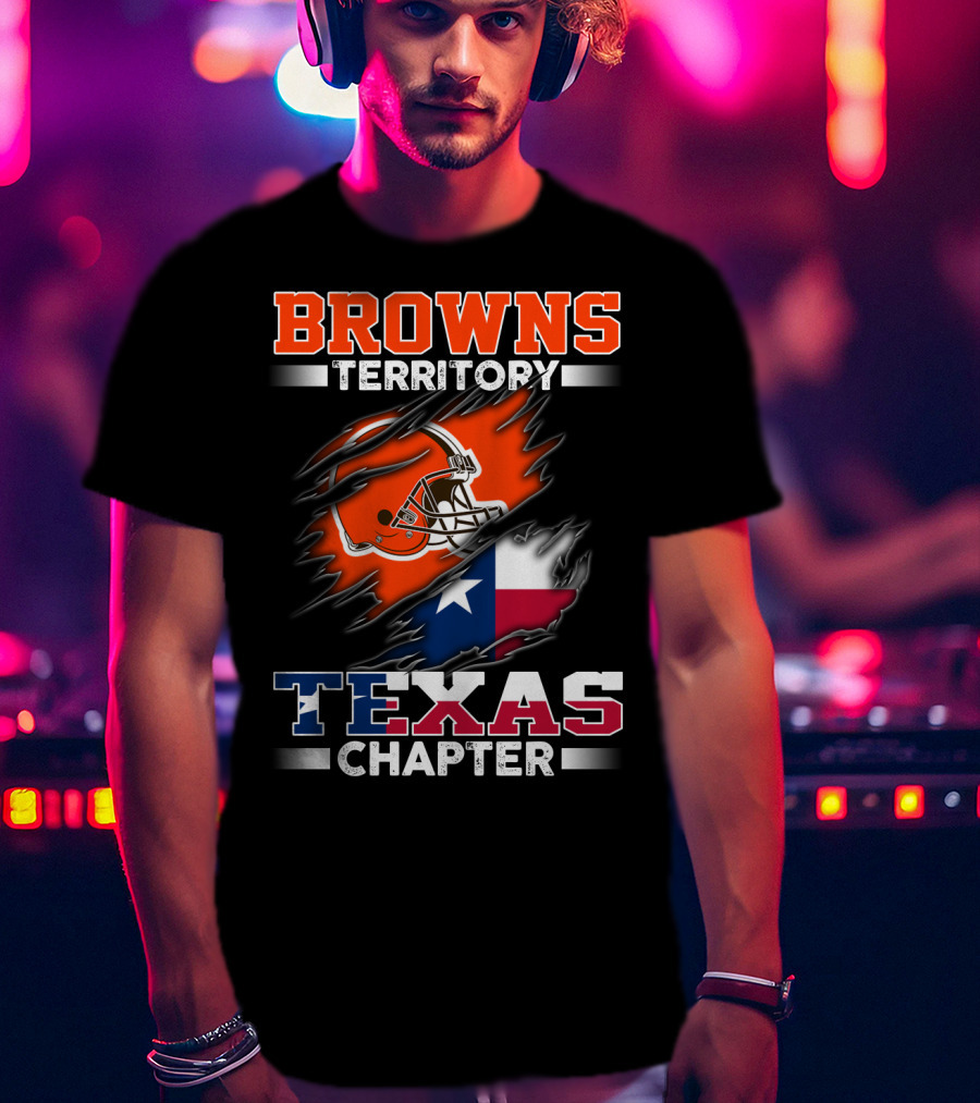 Browns Territory Texas Chapter T-Shirt