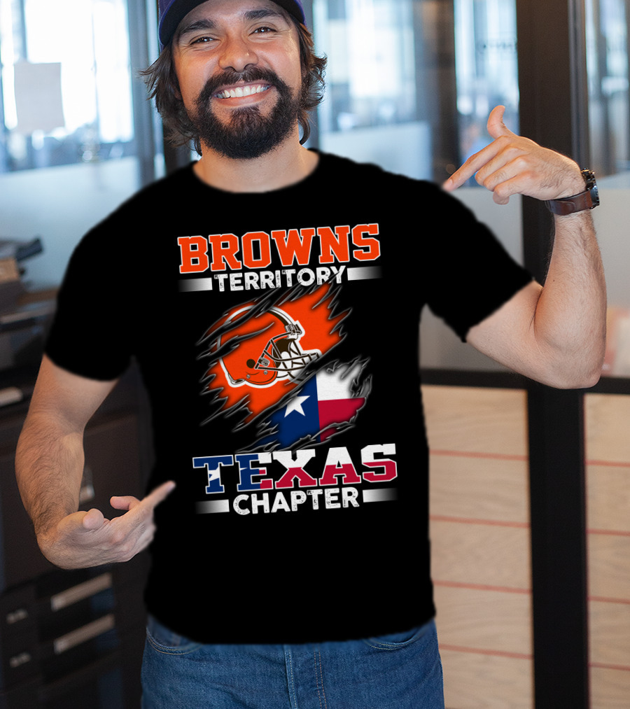 Browns Territory Texas Chapter T-Shirt