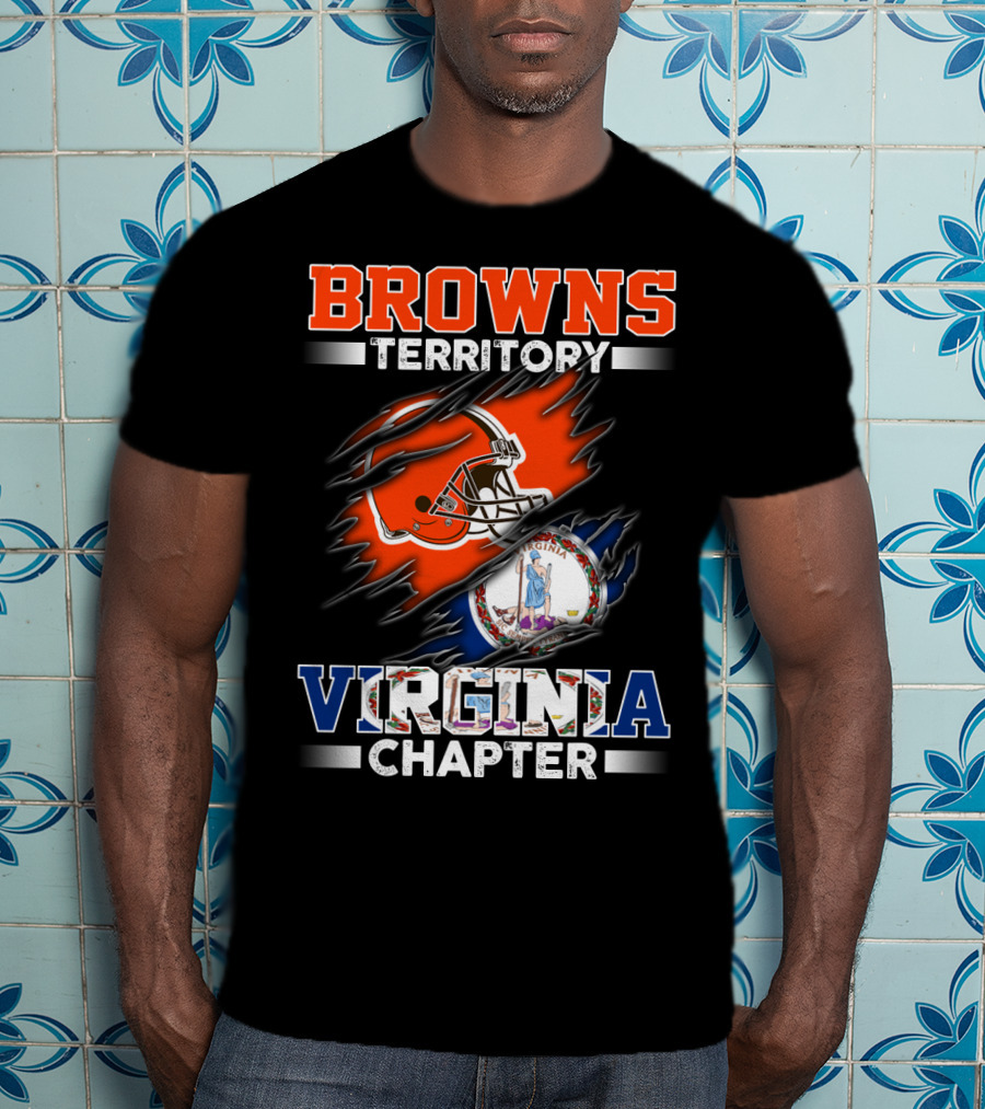 Browns Territory Virginia Chapter T-Shirt