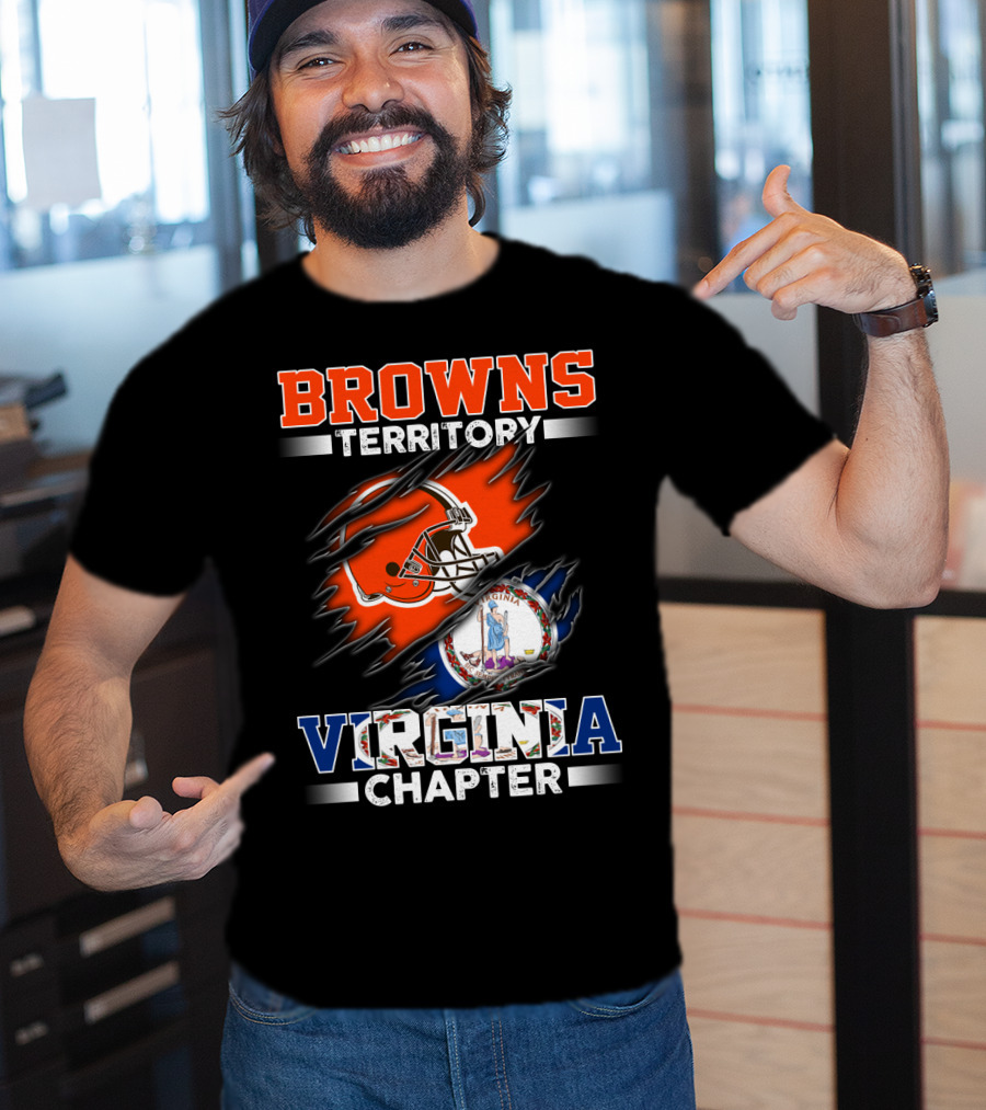 Browns Territory Virginia Chapter T-Shirt
