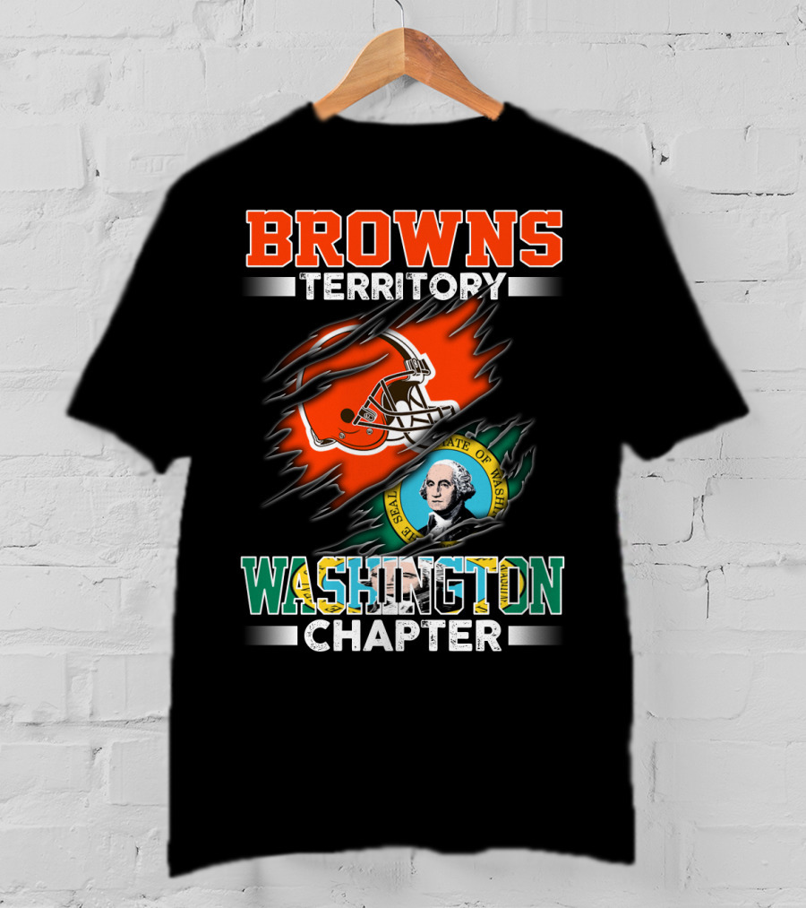 Browns Territory Washington Chapter T-Shirt
