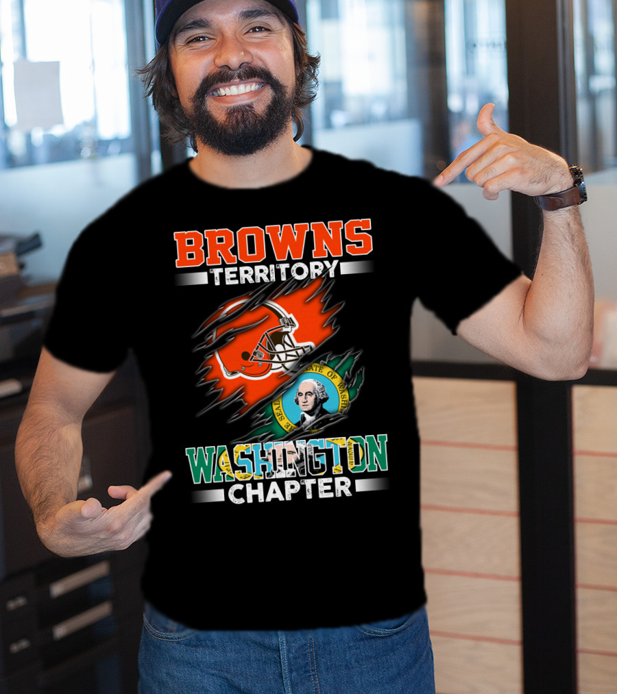 Browns Territory Washington Chapter T-Shirt