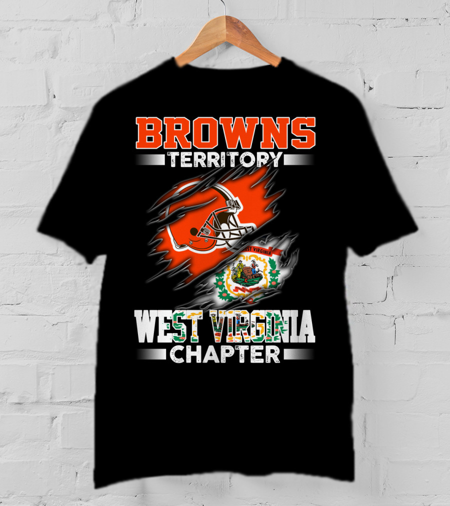 Browns Territory West Virginia Chapter T-Shirt