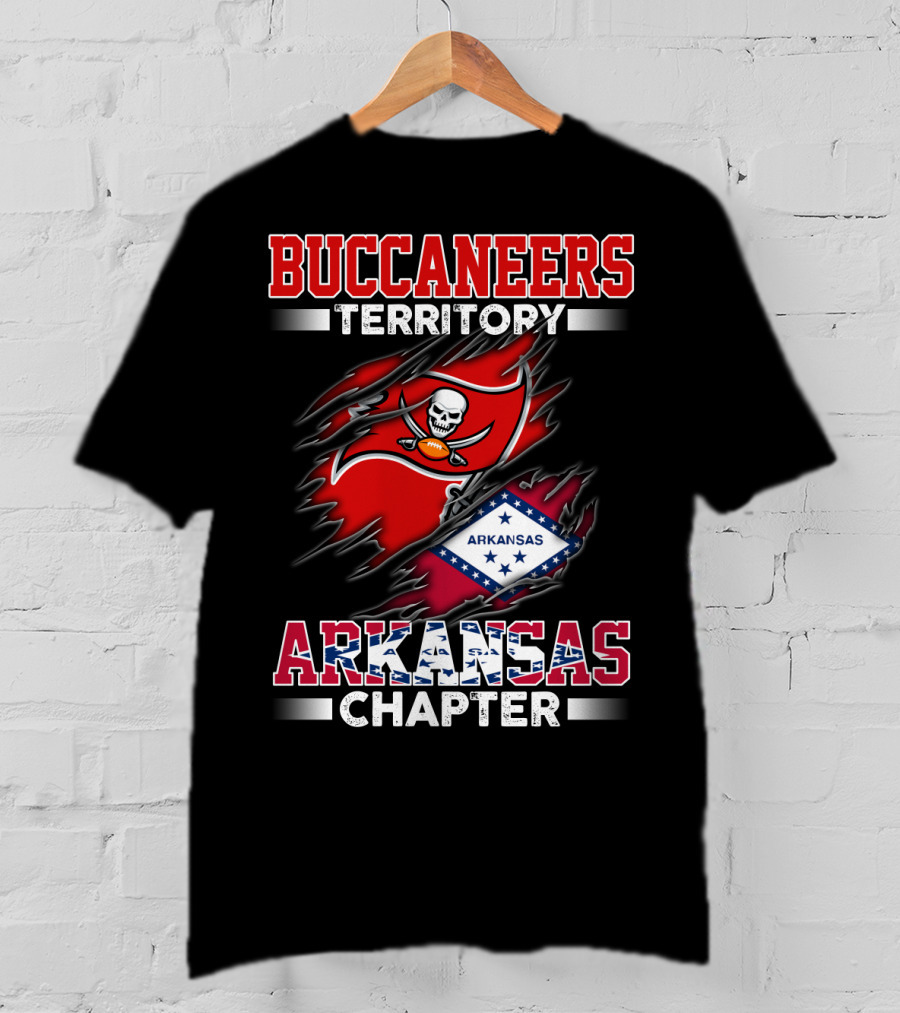 Buccaneers Territory Arkansas Chapter T-Shirt
