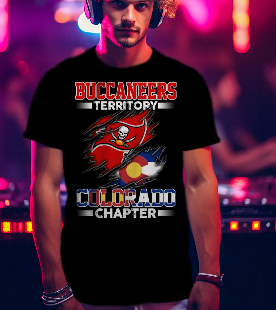 Buccaneers Territory Colorado Chapter T-Shirt
