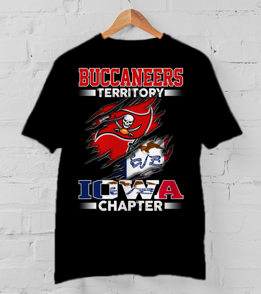 Buccaneers Territory Iowa Chapter T-Shirt