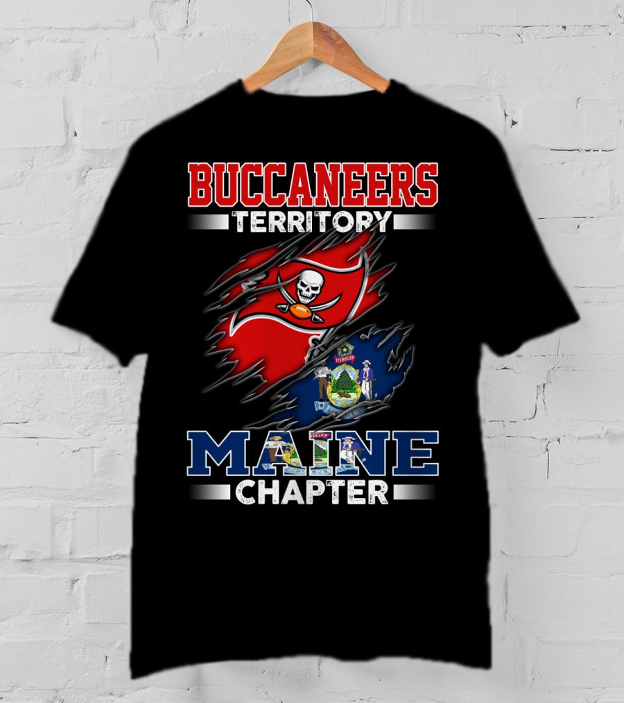Buccaneers Territory Maine Chapter T-Shirt