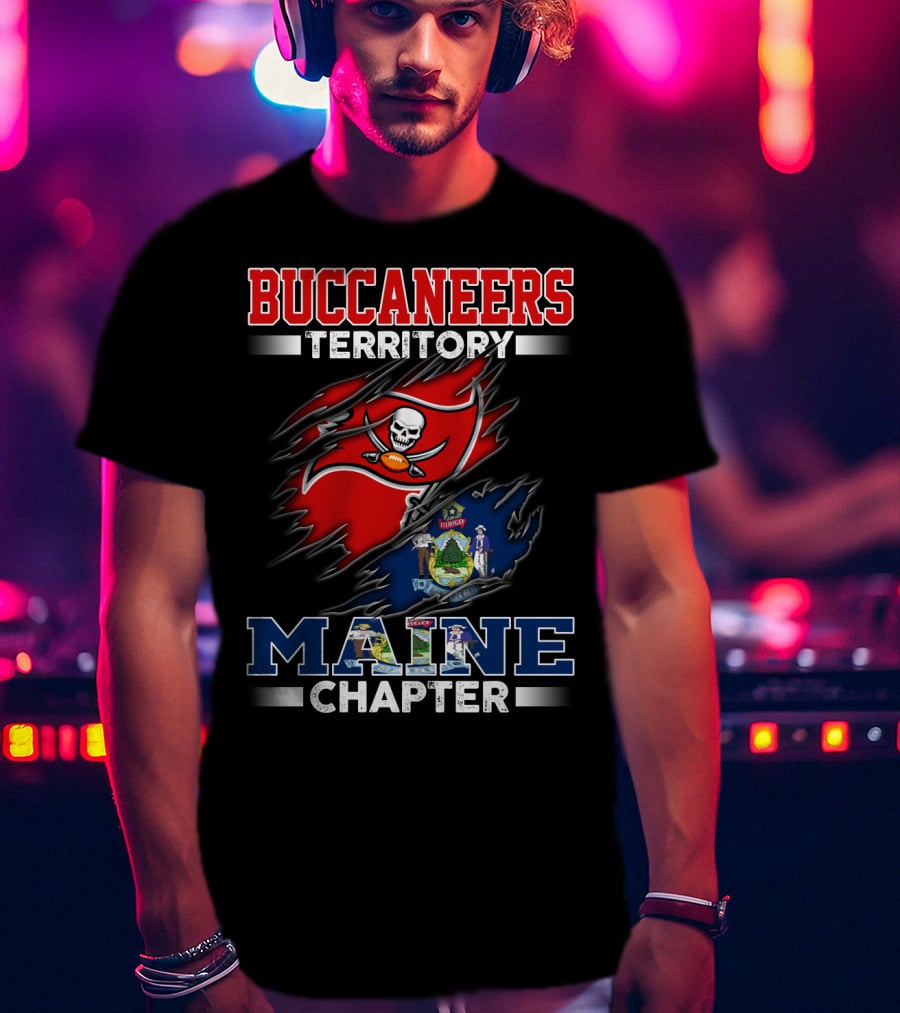 Buccaneers Territory Maine Chapter T-Shirt