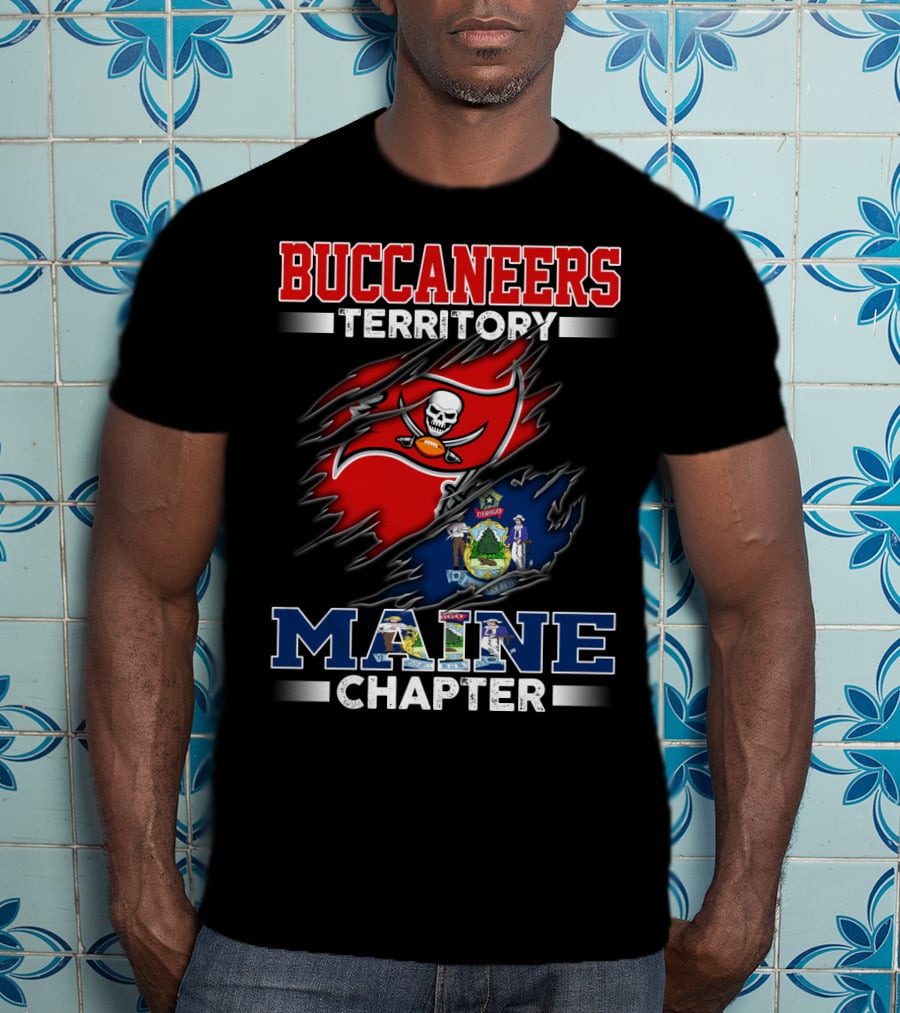 Buccaneers Territory Maine Chapter T-Shirt