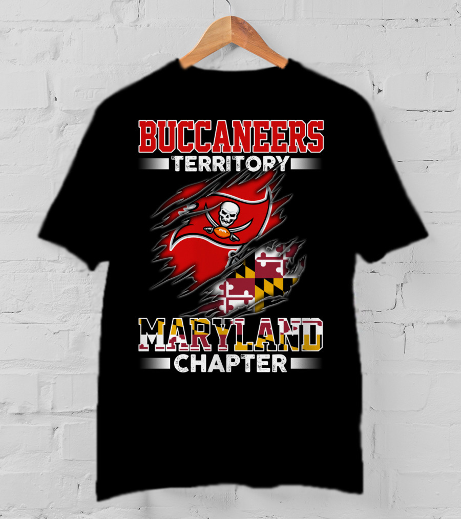 Buccaneers Territory Maryland Chapter T-Shirt