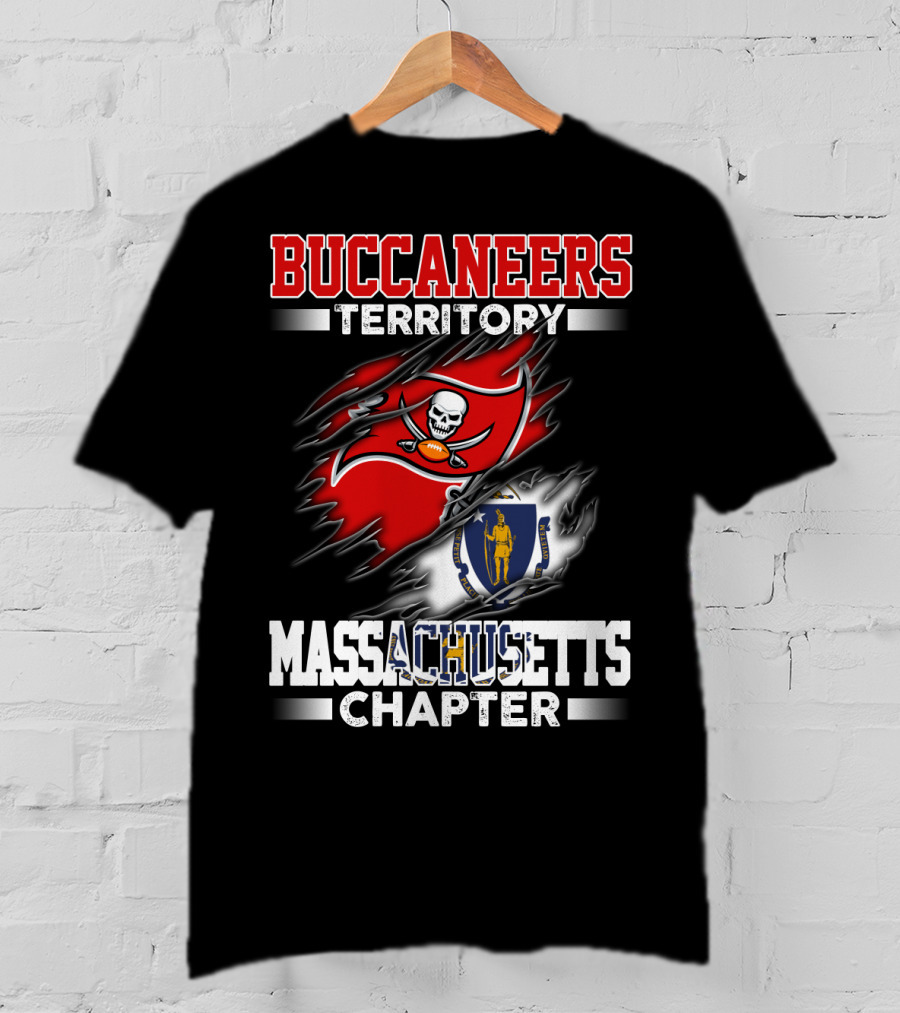 Buccaneers Territory Massachusetts Chapter T-Shirt