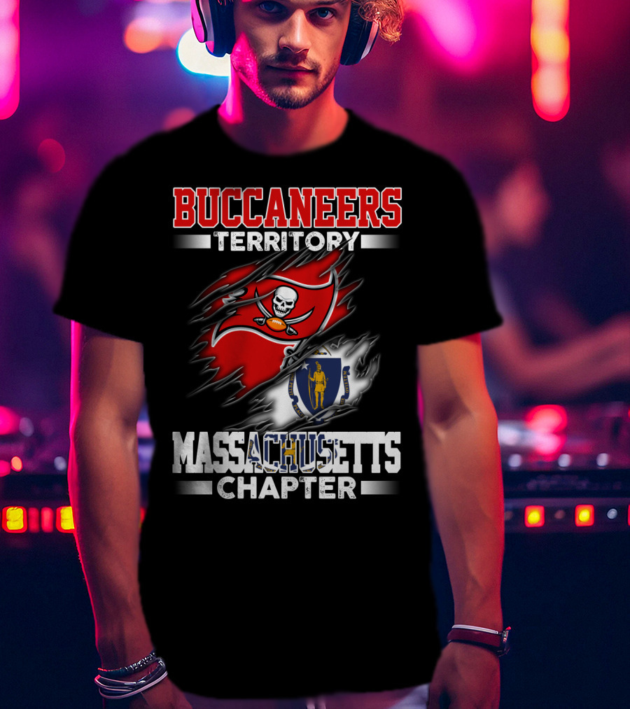 Buccaneers Territory Massachusetts Chapter T-Shirt