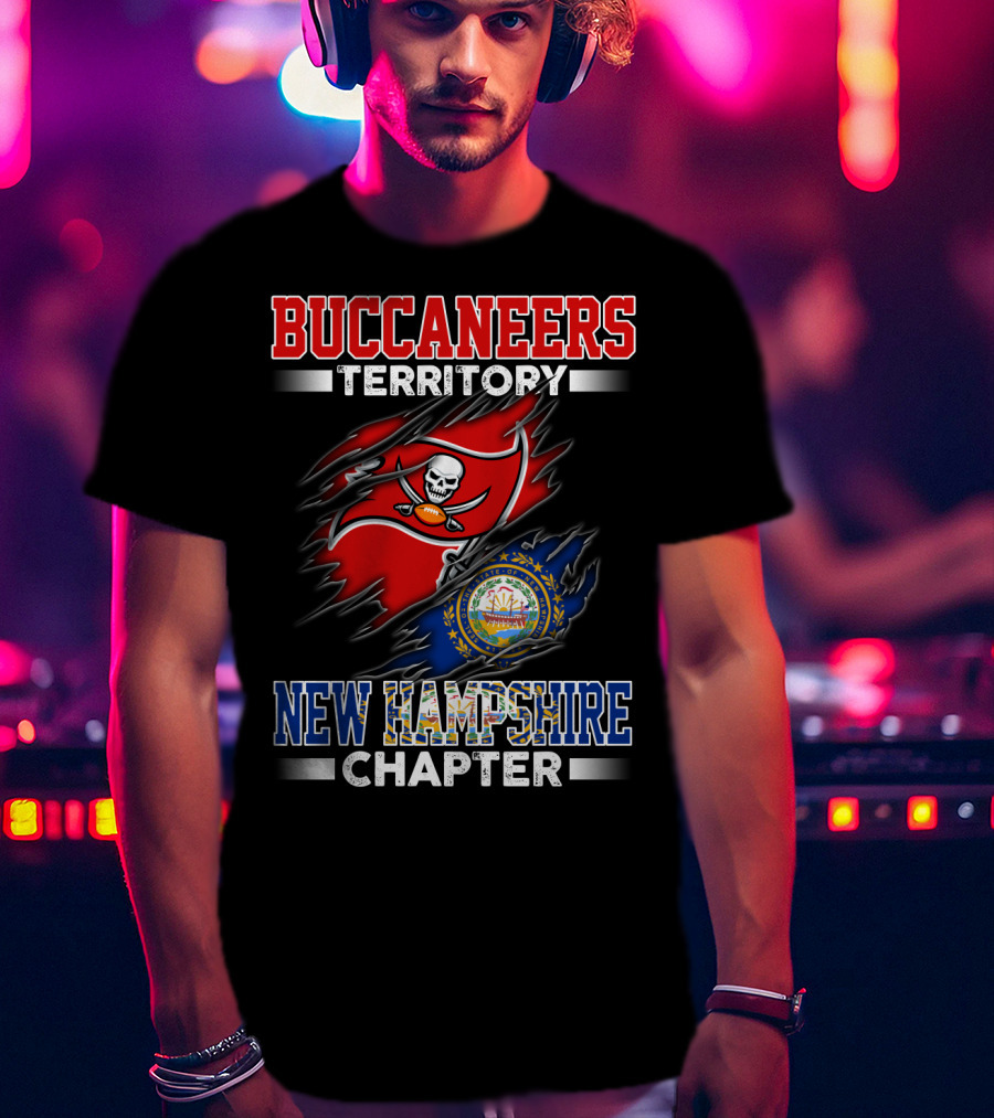 Buccaneers Territory New Hampshire Chapter T-Shirt