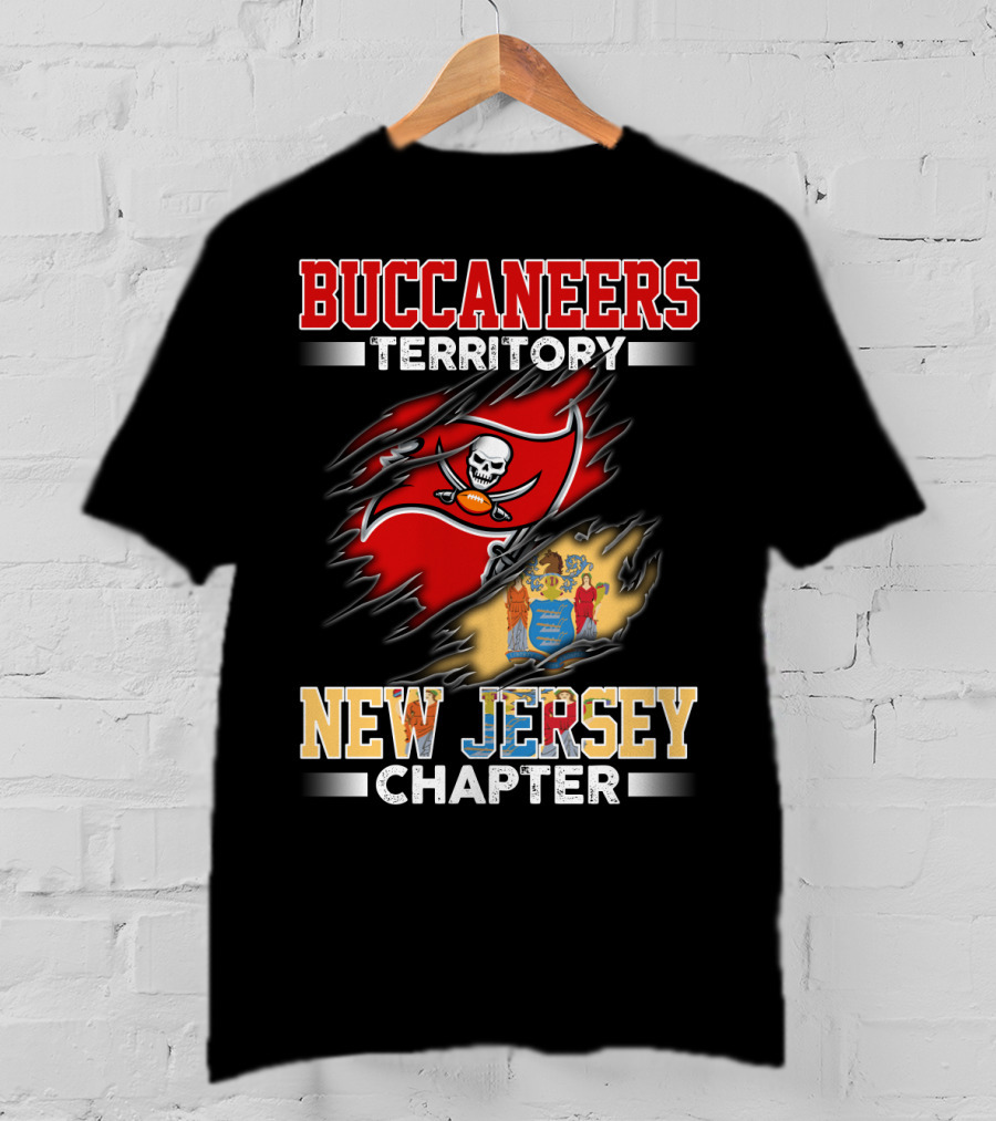 Buccaneers Territory New Jersey Chapter T-Shirt