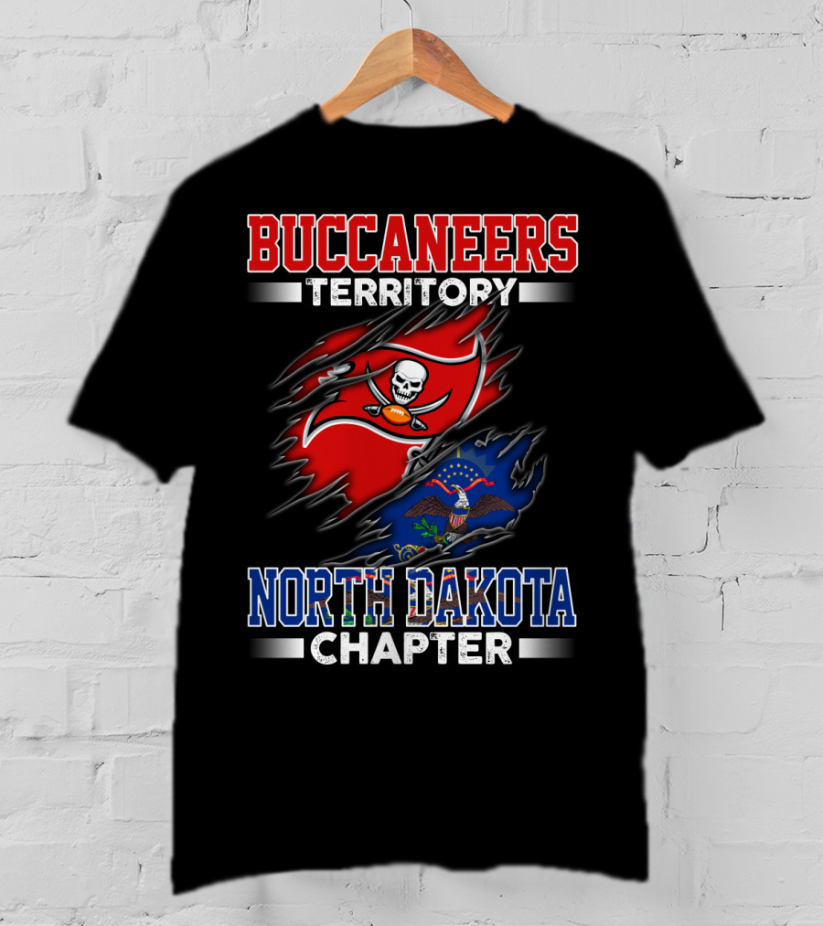 Buccaneers Territory North Dakota Chapter T-Shirt