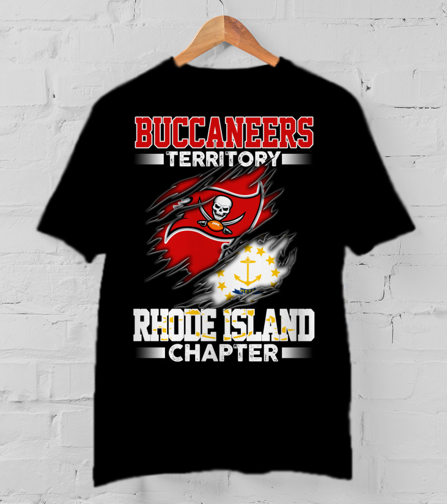 Buccaneers Territory Rhode Island Chapter T-Shirt