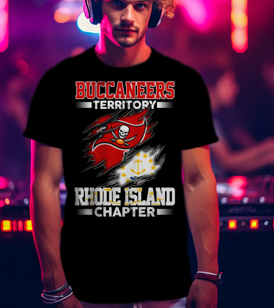 Buccaneers Territory Rhode Island Chapter T-Shirt