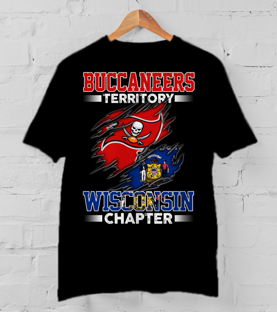 Buccaneers Territory Wisconsin Chapter T-Shirt