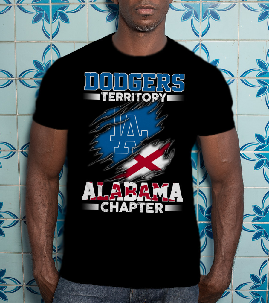Dodgers Territory LA Alabama Chapter T-Shirt