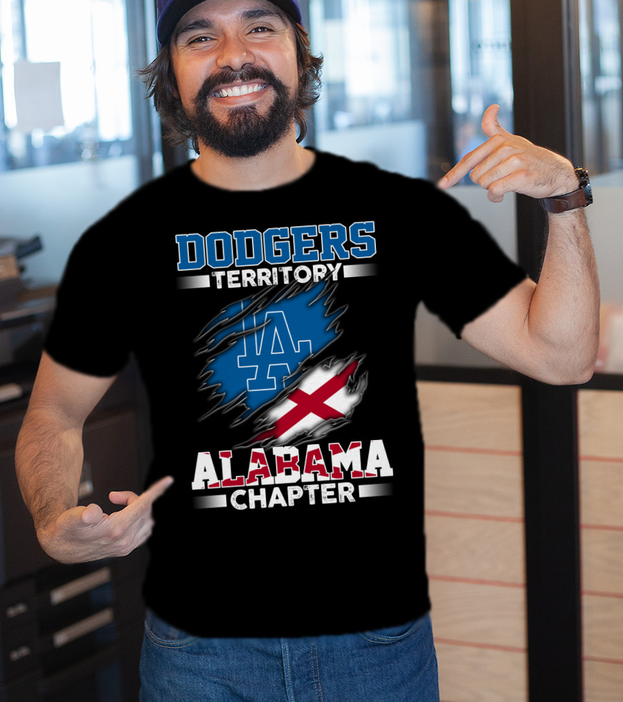 Dodgers Territory LA Alabama Chapter T-Shirt