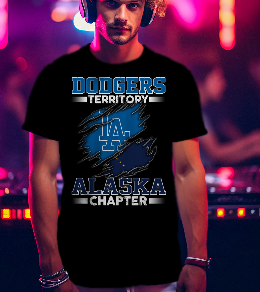 Dodgers Territory La Alaska Chapter T-Shirt