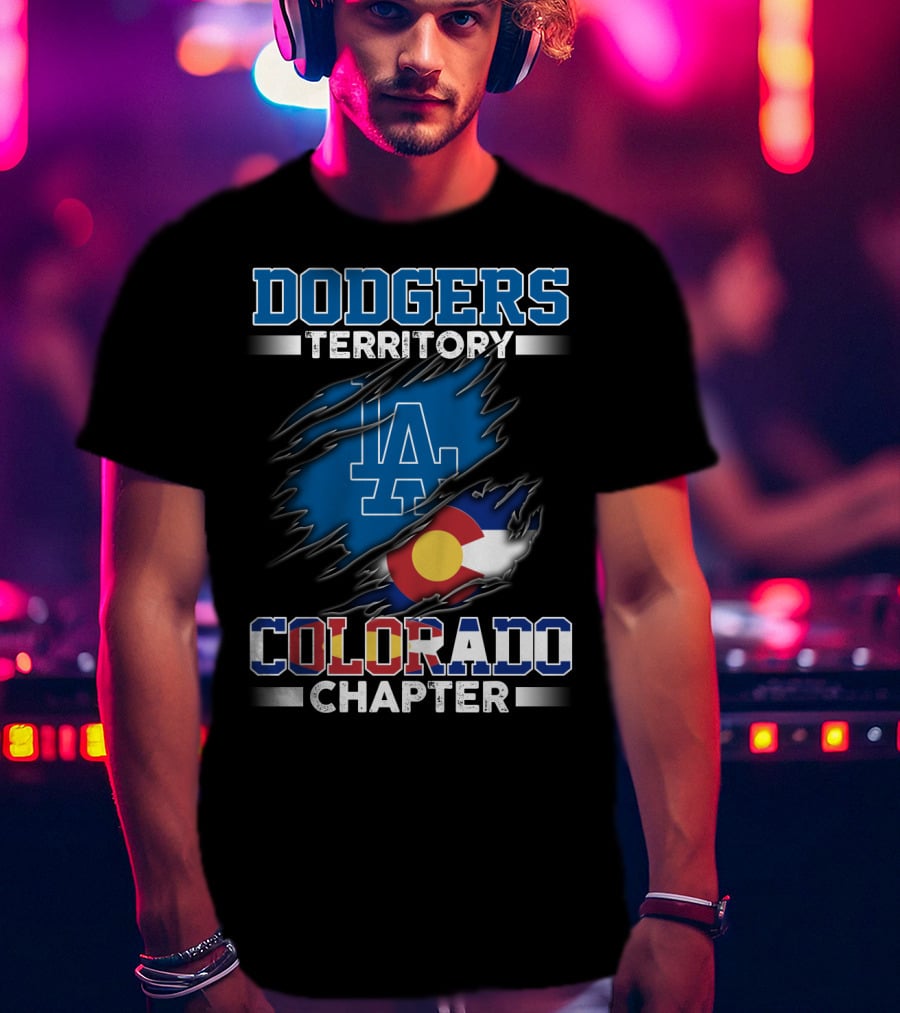 Dodgers Territory LA Colorado Chapter T-Shirt