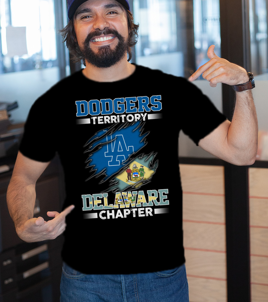Dodgers Territory LA Delaware Chapter T-Shirt