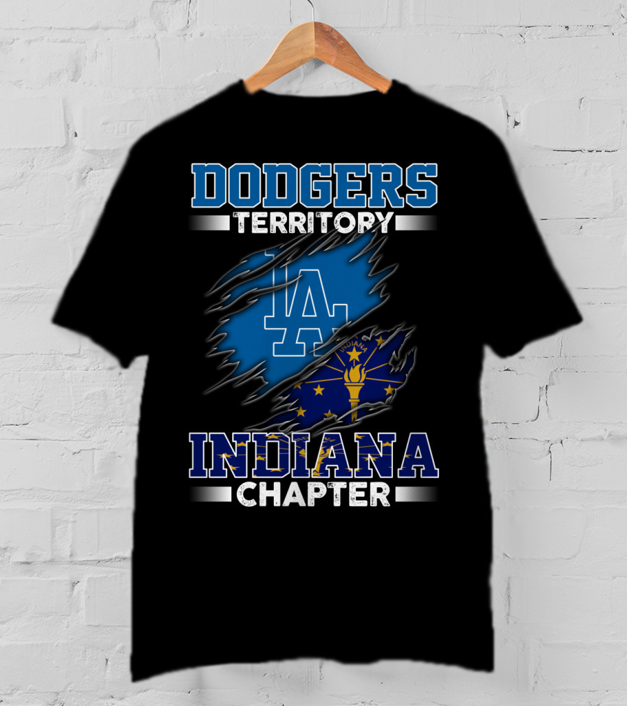 Dodgers Territory Indiana Chapter T-Shirt
